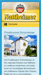 Mobile Screenshot of nattheimer.de